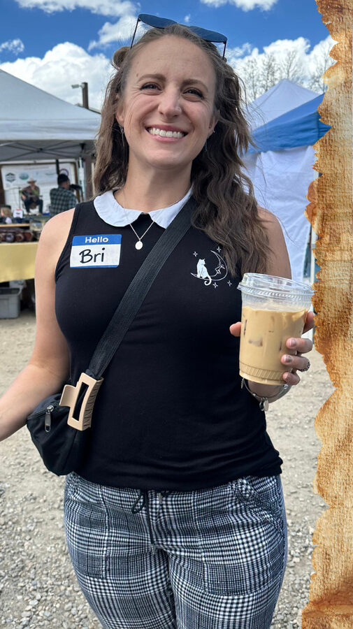 Bri, the owner and baker behind Bollinger Breads